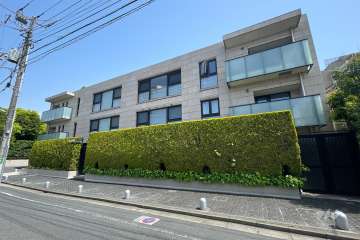 テラスド代沢の外観（南西側から）