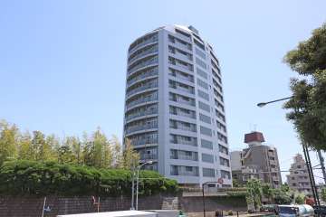 グランツオーベル世田谷代田の外観-(北西側から)