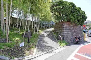 敷地の出入り口