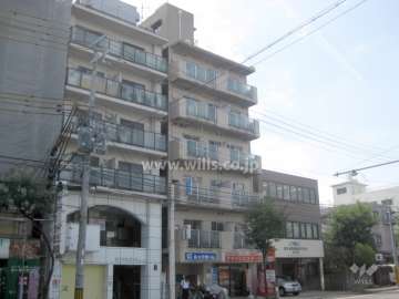 コーポラス城ケ堀の外観（北東側から）