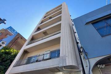 代田橋ハイムの外観(東側から)