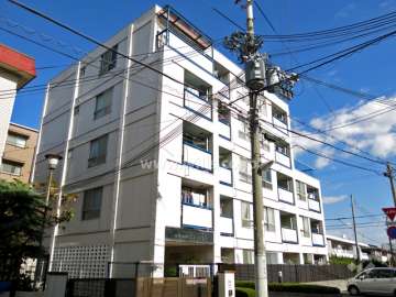 甲子園第5コーポラスの外観（南西側から）