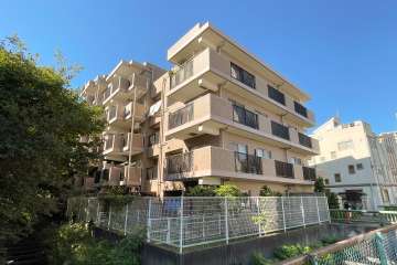 ハイホーム砧公園の外観（北東側から）