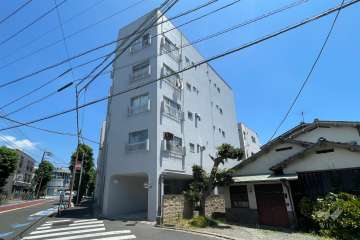 池尻マンションの外観（南西側から）