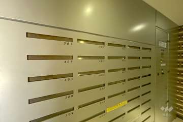 共用ポストと宅配ボックス