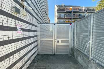 駐輪場の出入り口