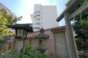 池尻コーポの外観（北西側から）