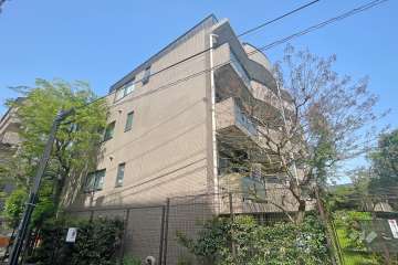 サンパレス池尻の外観（南西側から）