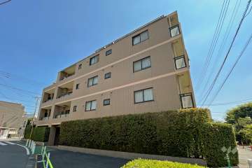 中銀池尻マンシオンの外観（西側から）