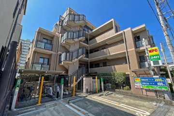 中銀池尻マンシオンの外観（北東側から）