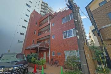 リリーマンション池尻の外観（北西側から）