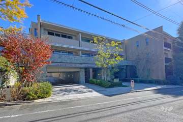 パークホームズ等々力レジデンススクエアの外観（北西側から）