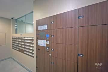 共用ポストと宅配ボックス