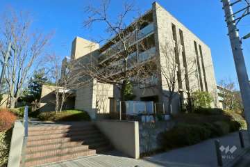 ブランズシティ世田谷中町C街区の外観（北西側から）