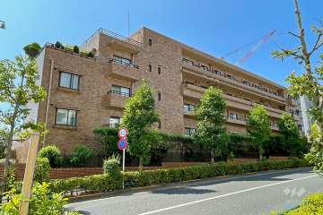 東急ドエルアルス上野毛の外観（北側から）