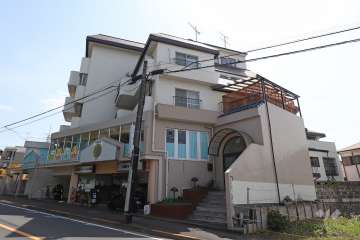 マンションの外観（北東側から）