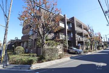 ダイアパレス田園調布東の外観(西側から)