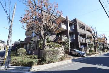 ダイアパレス田園調布東の外観(西側から)