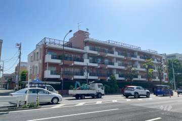 ドミシール田園の外観（西側から）