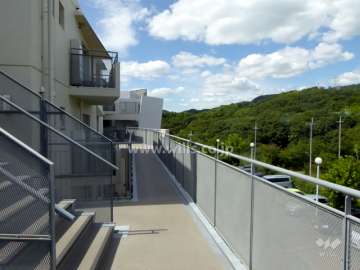 4番館の空中廊下