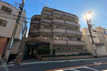 ワコーレ等々力2の外観（北西側から）