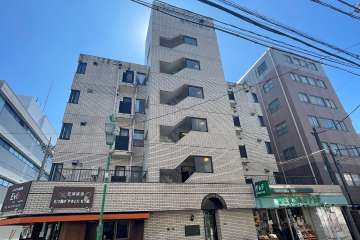 ライオンズマンション等々力第5の外観（北東側から）　