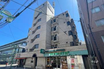 ライオンズマンション等々力第5の外観（北西側から）　