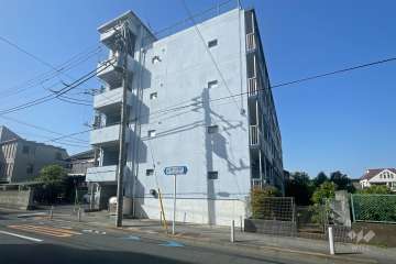 尾山台コーポの外観（南東側から）