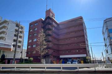サンフラワー等々力の外観（北西側から）
