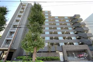 アピス等々力の外観（北側から）