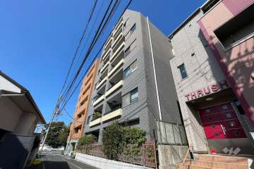 藤和シティホームズ等々力の外観（南東側から）