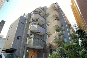 藤和シティホームズ等々力の外観（北西側から）