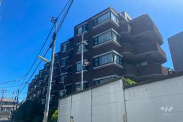 タウンシップ尾山台の外観（南西側から）　