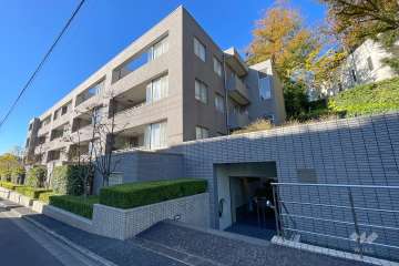 等々力ガーデンハイムの外観（北東側から）　