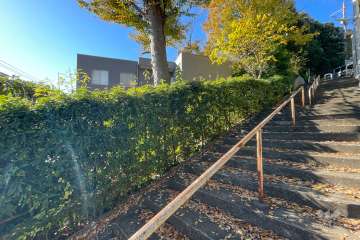 等々力ガーデンハイムの外観（北側から）　