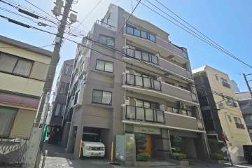 モナーク等々力の外観（北側から）