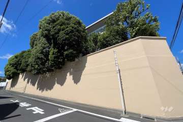 ザグランツ等々力の外観（南東側から）