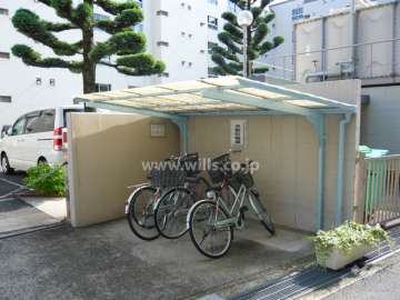 来客用駐輪場