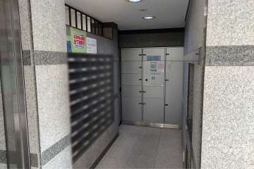 共用ポストと宅配ボックス