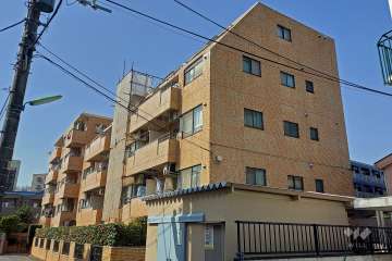 マック千歳烏山コート外観(南東側から)