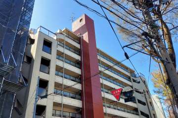 レインボー烏山の外観(北東側から)