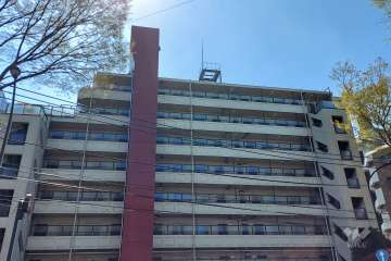 レインボー烏山の外観(北西側から)