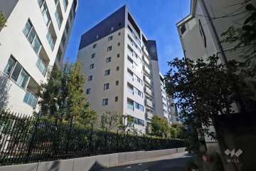 グローリオ蘆花公園ヴィラＧ棟の外観（西側から）