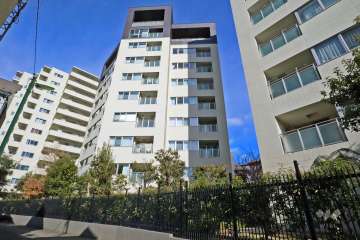 グローリオ蘆花公園ヴィラＨ棟の外観（南側から）