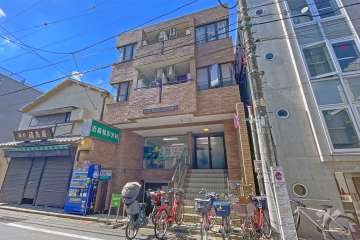 朝日プラザ梅ヶ丘の外観（東側から）
