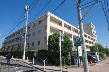 パークホームズ世田谷梅丘の外観（南西側から）