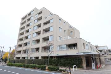 パークホームズ世田谷梅丘の外観（北東側から）