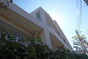 パークホームズ世田谷梅丘の外観（北西側から）