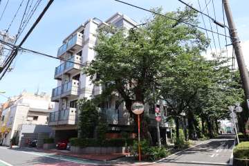 サンクタス千歳烏山の外観（北西側から）