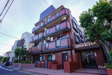 セザール第二上北沢の外観（北東側から）